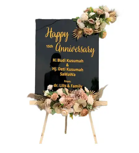 Papan Bunga Akrilik Pasirlimus