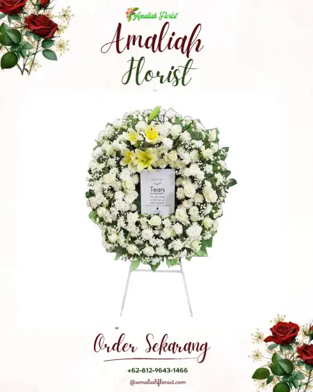 Krans Bunga Duka Pasirlimus